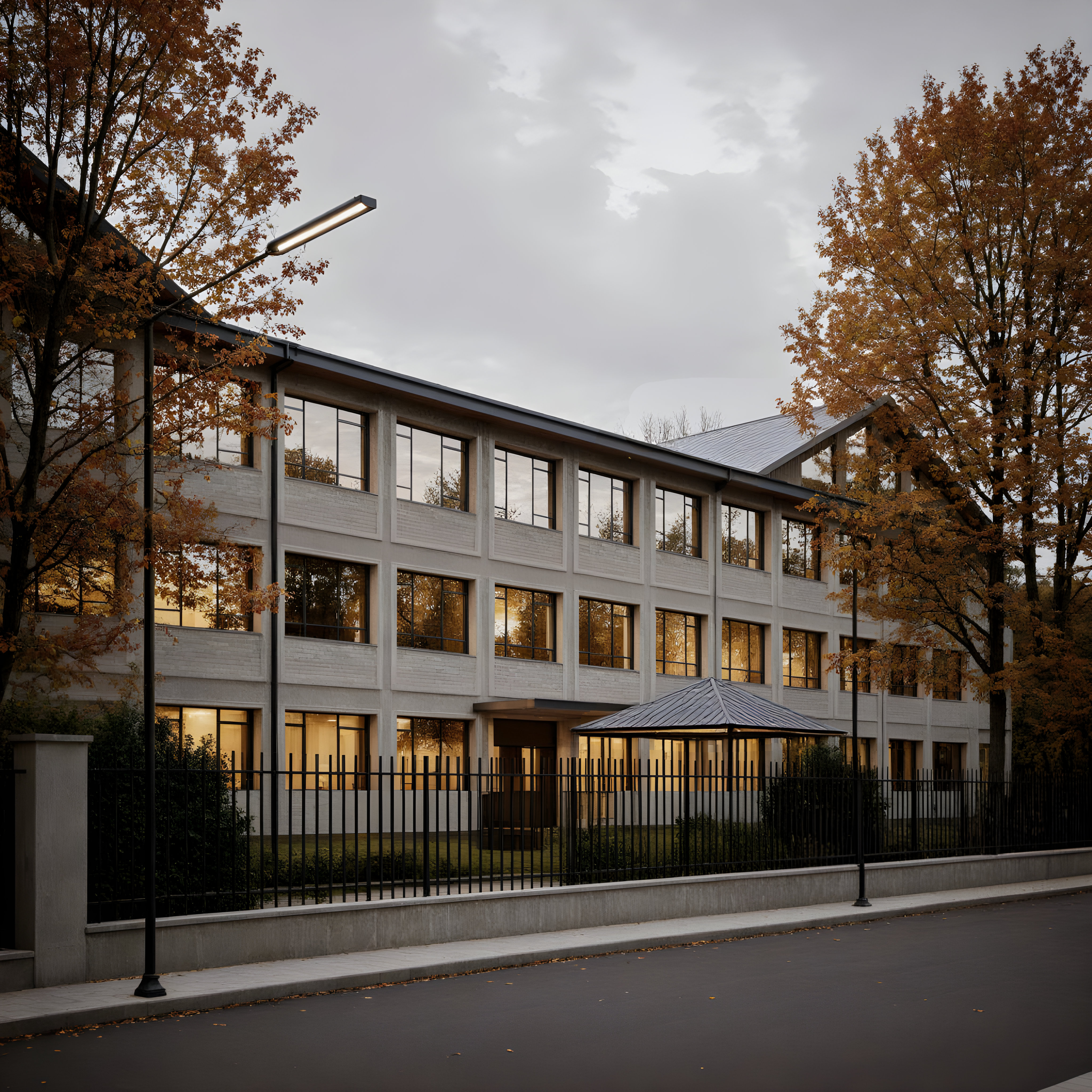 Reabilitare și modernizare ansamblu educațional – Liceu, grădiniță și cantină