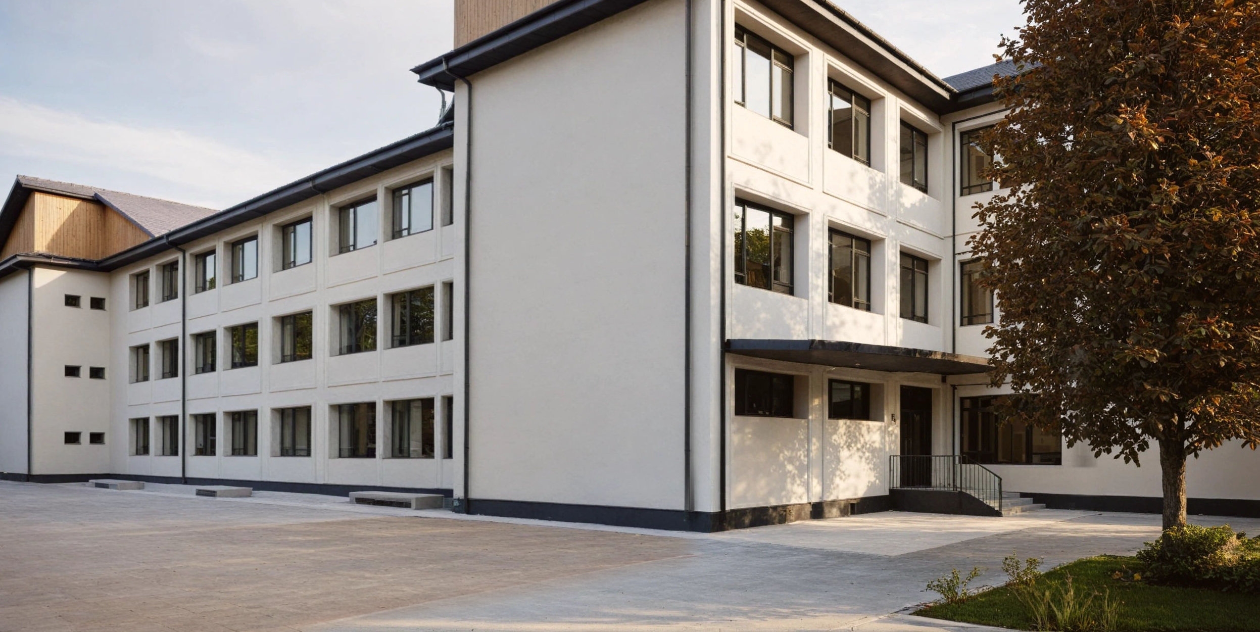 Reabilitare și modernizare ansamblu educațional – Liceu, grădiniță și cantină