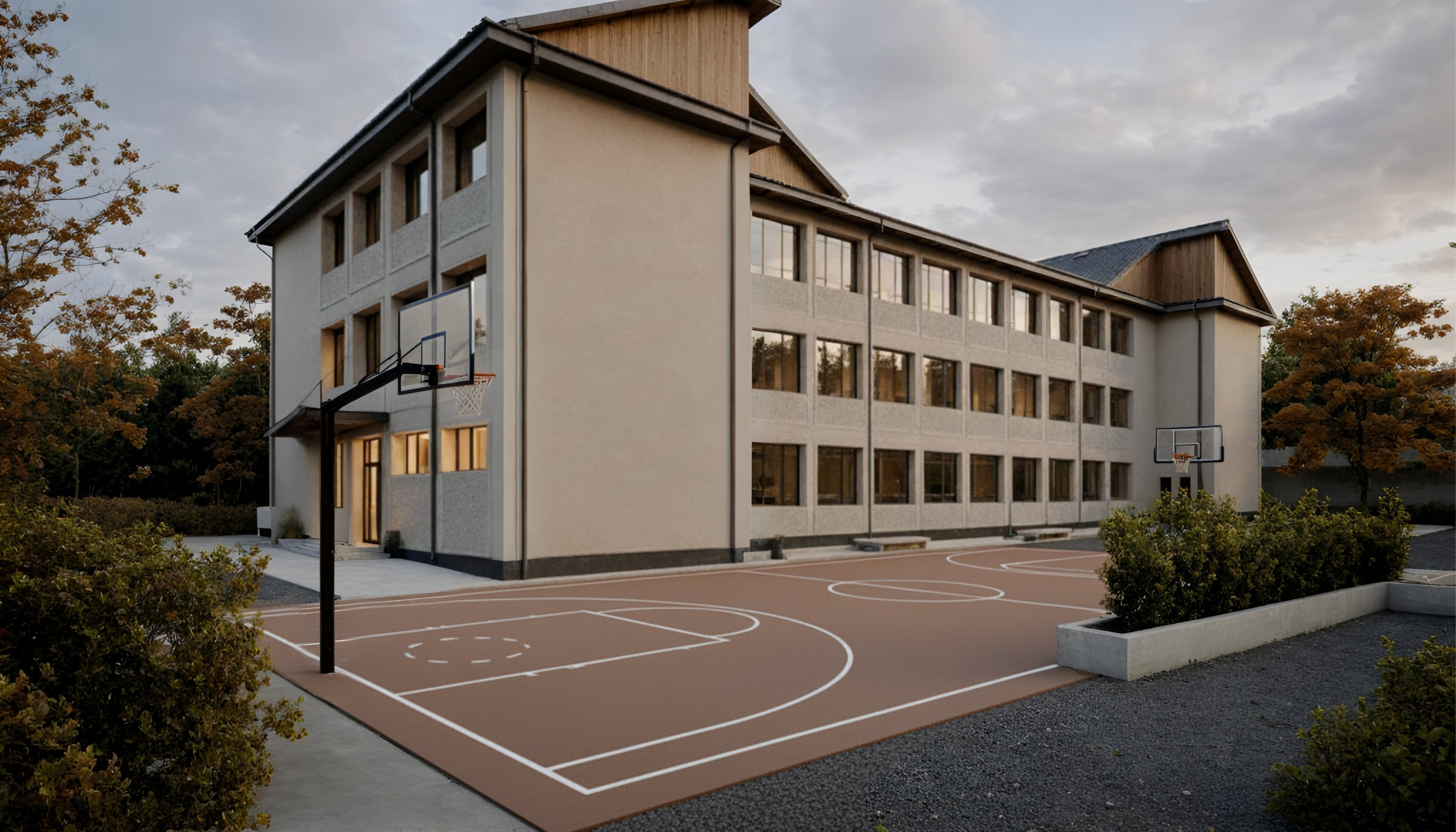Reabilitare și modernizare ansamblu educațional – Liceu, grădiniță și cantină